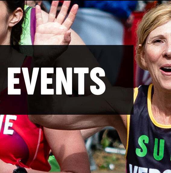 woman running with Versus Arthritis vest